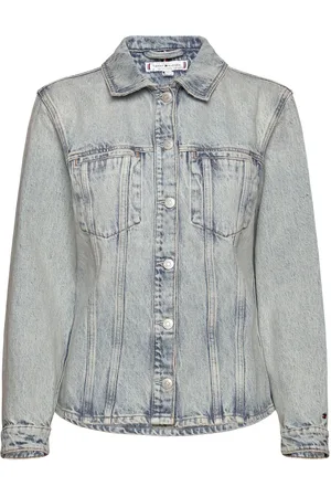 Tommy Hilfiger Dnm Fitted Jacket Eli Jakke Denimjakke Blue