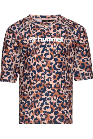 Hummel Hmllucia Swim Tee Sport T-Kortærmet Skjorte Brown