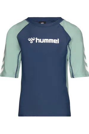 Hummel Hmlfiji Swim Tee Sport T-Kortærmet Skjorte Navy