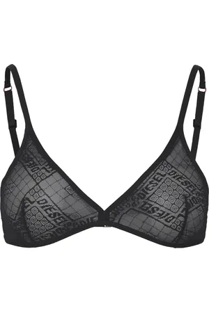 Diesel Ufsb-Musa Bra Lingerie Bras & Tops Soft Bras Bralette Black