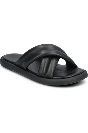 Shoe The Bear Lotta Cross Mule Flade Sandaler Black
