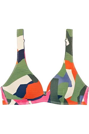 Triumph Summer Expression P 02 Pt Swimwear Bikinis Bikini Tops Triangle Bikinitops Khaki Green