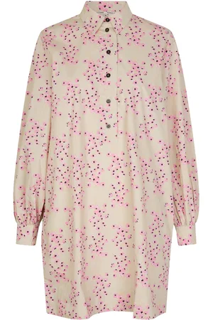 Second Female Claud Tunic Dress Kort Kjole Pink