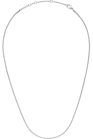 Daniel Wellington Elan Twisted Chain Necklace Long S Accessories Jewellery Necklaces Chain Necklaces Silver