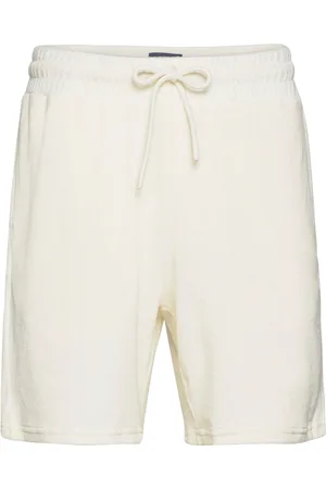 Nikben Nb Terry Shorts White Designers Shorts Casual Cream