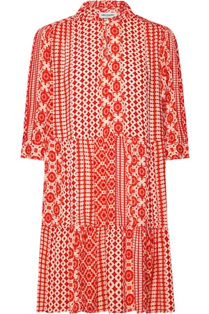 Lollys Laundry Sabinell Short Dress Ss Kort Kjole Red