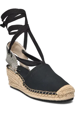 GANT Luliza Espadrille Espadrillos Med Hæl Sandal Black
