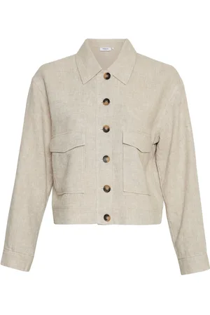 MSCH Mschjovene Ginia Jacket Outerwear Jackets Light-summer Jacket Beige