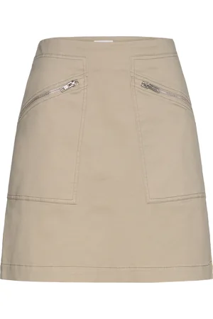 Levete Room Lr-Falke Kort Nederdel Beige