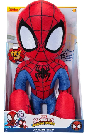 SPIDERMAN Spidey Feature Plush Toys Soft Toys Stuffed Toys Multi/patterned