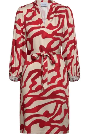 Minus Msjassie Short Dress Kort Kjole Red