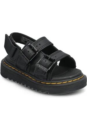 Dr. Martens Varel T Black Athena Shoes Summer Shoes Sandals Black