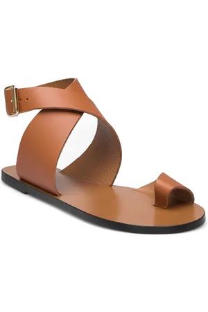 ATP Atelier Montagano Brandy Vacchetta Flade Sandaler Brown