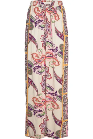 Lollys Laundry Ritall Pants Bottoms Trousers Wide Leg Multi/patterned