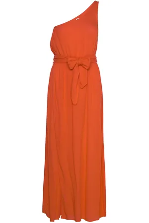 Billabong Too Funky Knælang Nederdel Orange