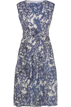 BALMUIR Mirage Cotton Dress Knælang Kjole Blue
