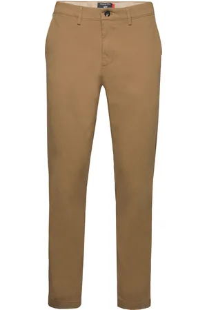 Dockers Motion Chino Slim Bottoms Trousers Casual Beige