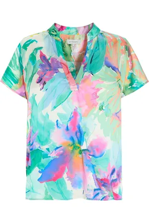 Dea Kudibal Melitadea Tops Blouses Short-sleeved Green