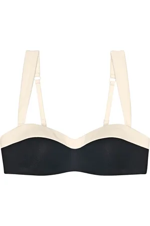 Triumph Summer Glow Dp 01 Sd Swimwear Bikinis Bikini Tops Bandeau Bikinitops Black