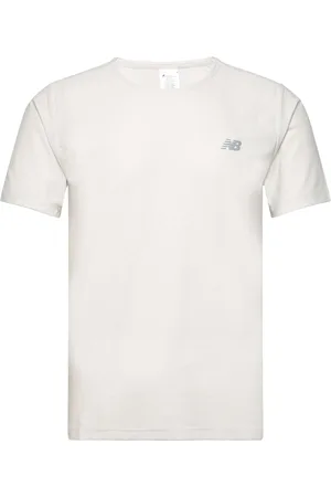New Balance Jacquard T-Shirt Sport T-Kortærmet Skjorte Grey