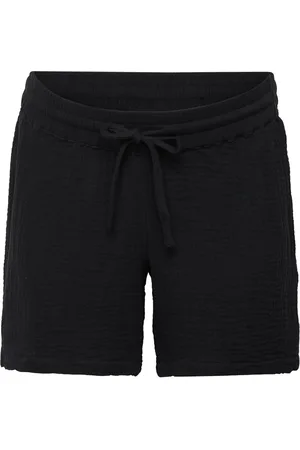 Mama;licious Mljuana Wo Shorts Bottoms Shorts Sweat Shorts Black