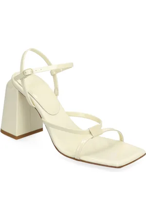 Dear Frances Cleo Sandal Designers Heels Heeled Sandals Cream