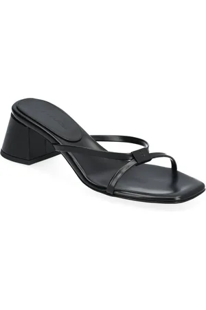 Dear Frances Patti Mule Designers Heels Heeled Sandals Black