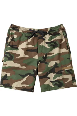 Quiksilver Taxer Cargo Amphibian 19 Badeshorts Khaki Green