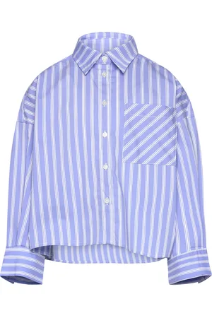 Sofie Schnoor Shirt Tops Shirts Long-sleeved Shirts Blue