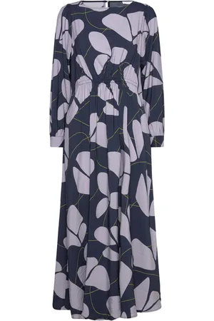 Tamaris Candela Printed Maxi Dress Maxikjole Festkjole Blue