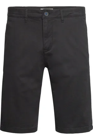 TOM TAILOR Slim Chino Shorts Bottoms Shorts Chinos Shorts Black