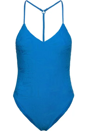 Nike Nike W Terry Piece Retro Flow Sport Swimsuits Blue