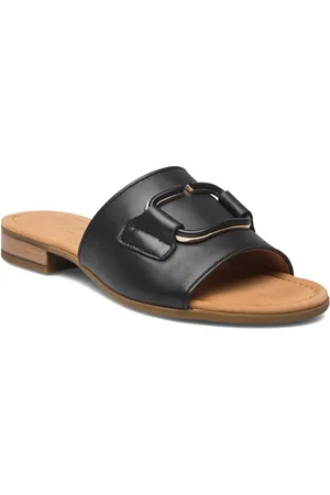 Gabor Slip-In Flade Sandaler Black