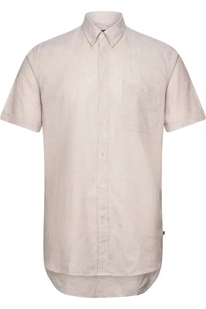 Matinique Matrostol Bd Ss Tops Shirts Short-sleeved Beige