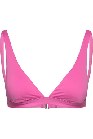 Nike Nike Essential Bralette Bikini Top Swimwear Bikinis Bikini Tops Bandeau Bikinitops Pink