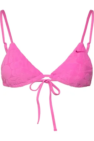 Nike Nike W Terry Bikini Top Retro Flow Sport Bikinis Bikini Tops Triangle Bikinitops Pink