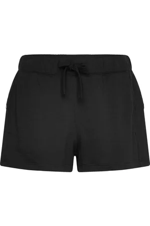 Icebreaker W Mer Crush Ii Shorts Sport Shorts Sweat Shorts Black
