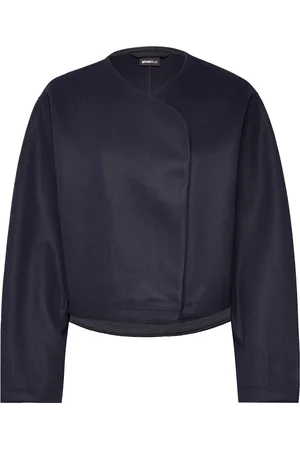 Gina Tricot Short Jacket Outerwear Jackets Light-summer Jacket Navy