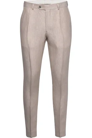 Oscar Jacobson Denz Trousers Designers Trousers Formal Beige