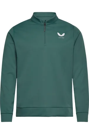 CASTORE Classic 1/4 Zip Tops Sweatshirts & Hoodies Fleeces & Midlayers Green