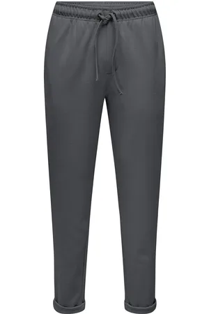 Only & Sons Onsanton Reg Pique Pants Bottoms Trousers Casual Grey