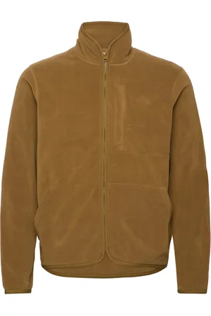 GANT Fleece Zip Jacket Tops Sweatshirts & Hoodies Fleeces & Midlayers Beige