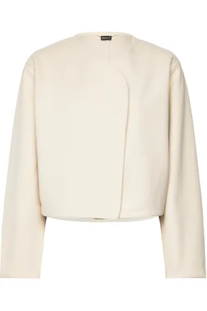 Gina Tricot Short Jacket Outerwear Jackets Light-summer Jacket White