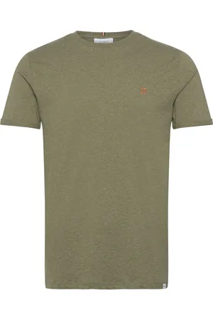 Les Deux Nørregaard T-Shirt - Seasonal Tops T-Kortærmet Skjorte Khaki Green