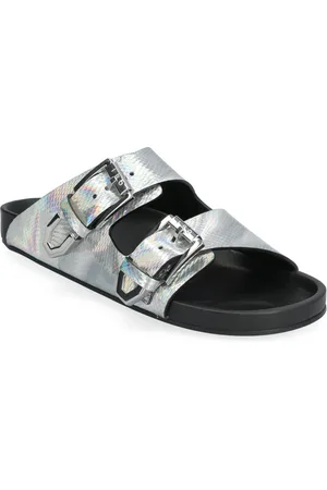 IRO Billiehs Flade Sandaler Silver