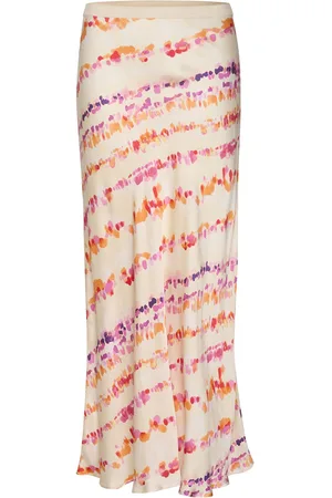 Culture Cubarbara Skirt Lang Nederdel Pink