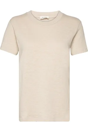 American Vintage Sonoma Tops T-shirts & Tops Short-sleeved Cream