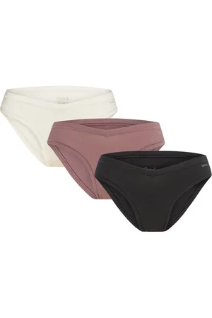 Organic Basics Flex Cheeky Briefs 3-Pack Trusser, Tanga Briefs Multi/patterned