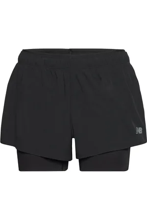 New Balance Rc 2-In-1 Short 3" Sport Shorts Sport Shorts Black