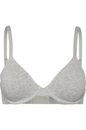 Organic Basics Core Unlined Demi Bra Lingerie Bras & Tops T-shirt Bras Grey